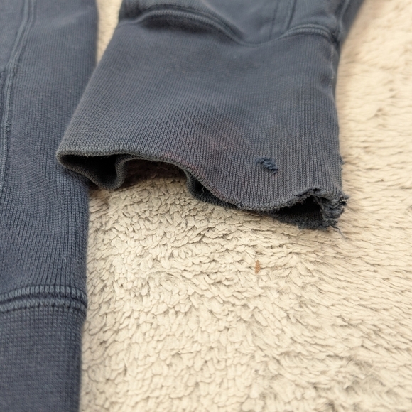 American Giant Jacket Mens XL Blue Navy Classic Full Zip Hoodie Heavy Fleece - Picture 3 of 10